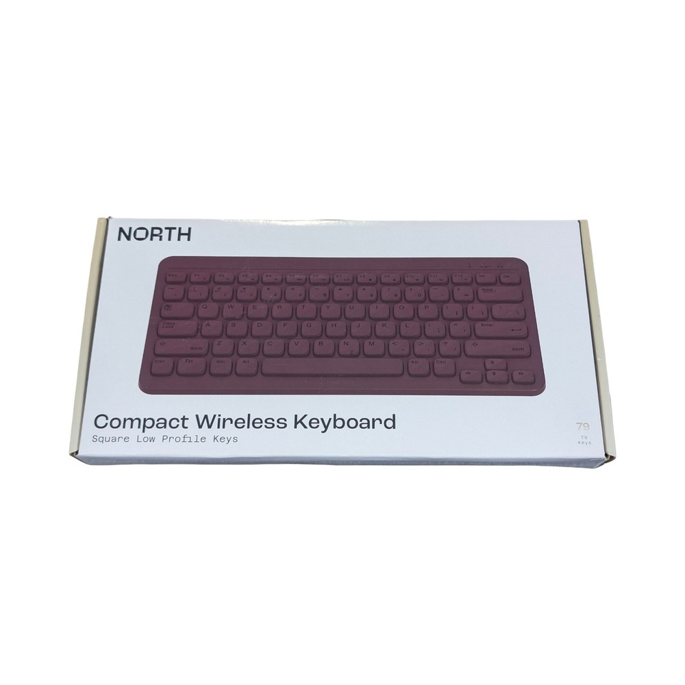 T5N North - Compact Square Key - Wireless‎ Keyboard - QWERTY - Slim - Brand New
